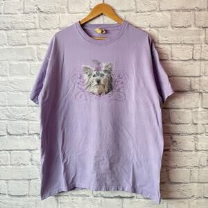 Vintage Yorkie The Mountain Nature Graphic T-shirt